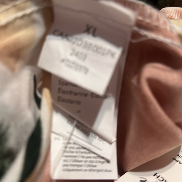 Cupshe Surprise Me Abstract Print Paperbag Wide Leg Pants | NEW/ NWT!!💚⭐️ - Picture 7 of 9